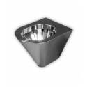 INODORO SUITE ANTIVANDALICO ACERO INOX SUSPENDIDO